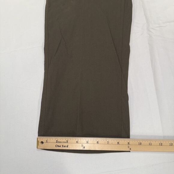 UB Tech Mens Hiking Pants Size 40x32 Green Golf Travel Stretch Outdoors - Picture 3 of 7